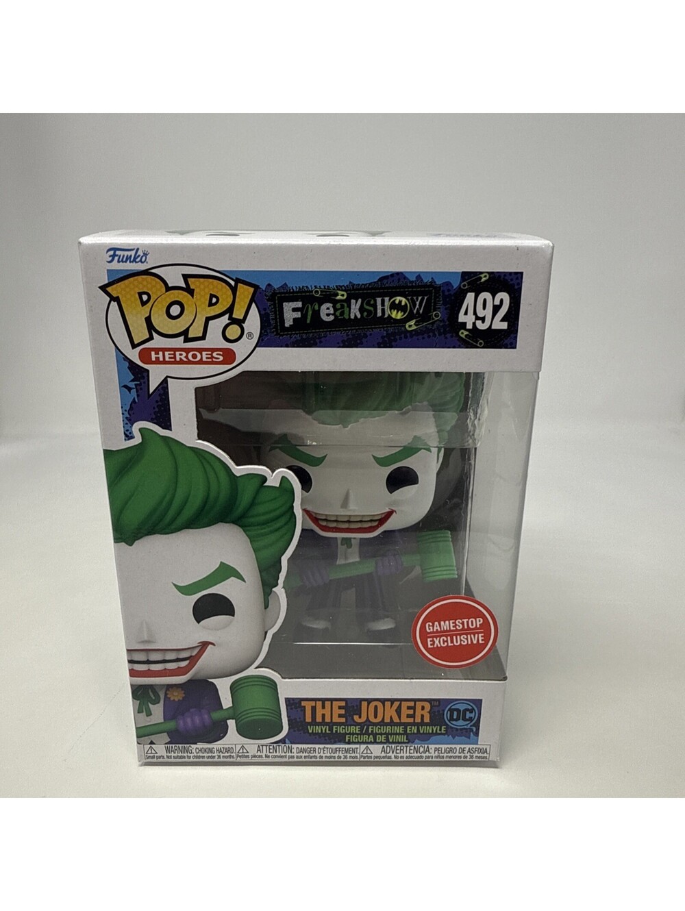 Funko POP! Heroes: Freakshow - The Joker #492 Vinyl Figure